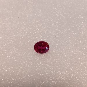Ruby Red Oval Faceted Ruby for Women Jewelry 3.5 Ct
